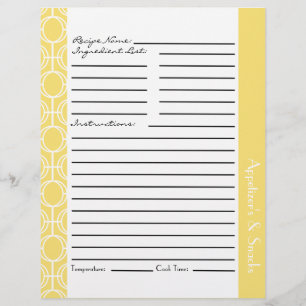 リンクされた永遠リングや輪レシピインサート – Lemon