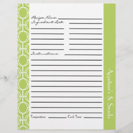 リンクされた永遠リングや輪レシピ挿入 – ライム