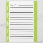 リンクされた永遠リングや輪レシピ挿入 – ライム (裏面)