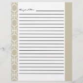 リンクされた永遠リングや輪レシピ挿入 – ラテ (裏面)