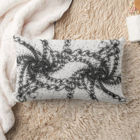 リンクされた渦 – 複視 ランバークッション (ブランケット)