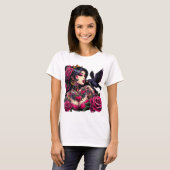 リンクされた童話の女王 Tシャツ (正面フル)