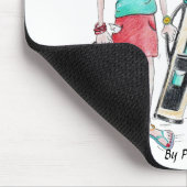 リンクの服を着て、今すぐ電話を切りなさい マウスパッド (コーナー)