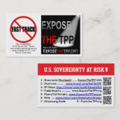 リンクのTPPおよびファーストトラックビジネスか情報カード 名刺 (正面/裏面)