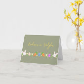 リンクはV.リトアニアハッピーイースター カード (黄色い花)