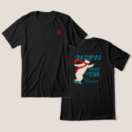 リンクを通過するダッシュリング – 背面デザイン トライブレンドTシャツ