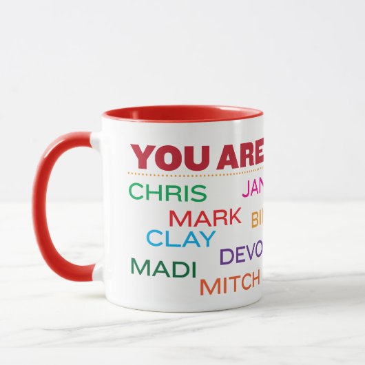 リンクエストファミリーコーヒーマグ マグカップ (左)