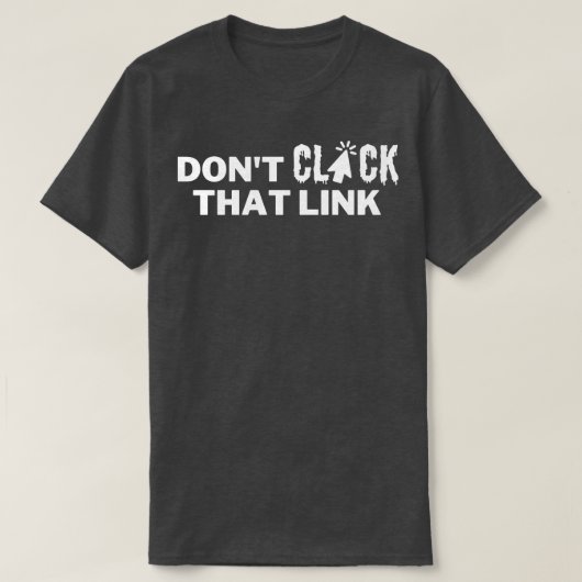 リンククリックを使用しない18 Tシャツ (デザイン正面)