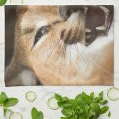 リンクスおっちょこちょいの キッチンタオル (折り畳み)