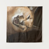 リンクスおっちょこちょいの タペストリー (正面(横))