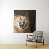 リンクスおっちょこちょいの タペストリー (インサイチュ)