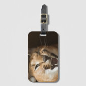 リンクスおっちょこちょいの ラゲッジタグ (正面縦)