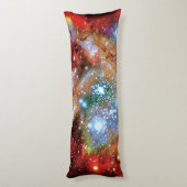 リンクスアークの恒星誕生領域 画家の描き下ろし ボディピロー (裏面 (縦))