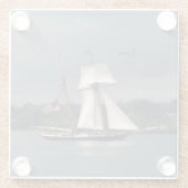 リンクスグラスコースター ガラスコースター (裏面)