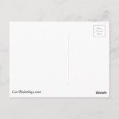 リンクスポイントシャメスキャットアット子猫エンジェル ポストカード (裏面)