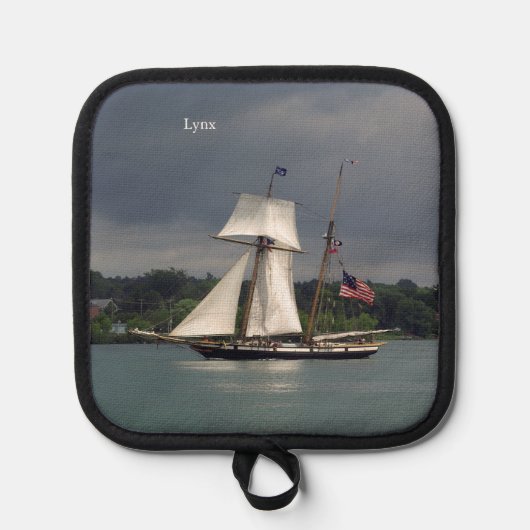 リンクスポットホルダー 鍋敷き (正面)