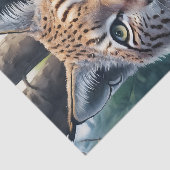 リンクス・ウォーター・カラー・フォレスト・アート 薄葉紙 (詳細)