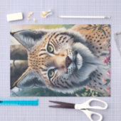 リンクス・ウォーター・カラー・フォレスト・アート 薄葉紙 (クラフト)