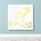 リンクス キャンバスプリント (インサイチュ (ウッドフロア))