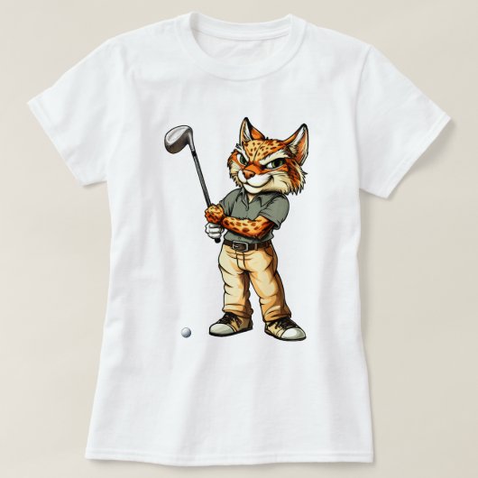 リンクス ゴルフ Tシャツ (デザイン正面)