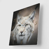 リンクス スクエア壁時計 (傾斜)