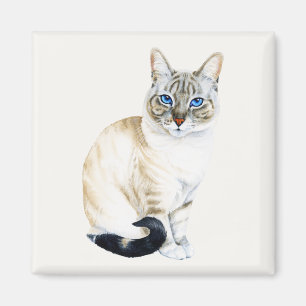 リンクス・ポイント・シャメゼ猫 マグネット
