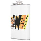 リンクス – 野生。用心しろ。ウォッチ フラスク (左)