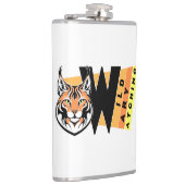 リンクス – 野生。用心しろ。ウォッチ フラスク (右)