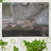 リンクスLooking At Youフリースブランケット キッチンタオル (折り畳み)