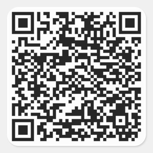 リンクツリーQRコードステッカー スクエアシール (正面)