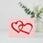 リンクハートはがき ポストカード (スタンド正面)