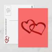 リンクハートはがき ポストカード (正面/裏面)