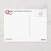 リンクハートはがき ポストカード (裏面)