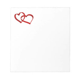 リンクハートメモ帳 ノートパッド