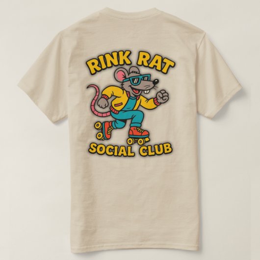 リンクラットソーシャルクラブTシャツ Tシャツ (デザイン裏面)