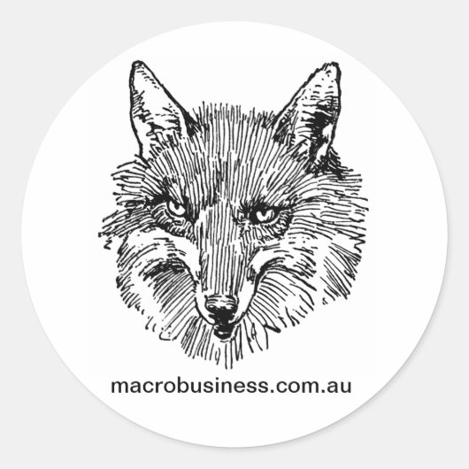 リンク付きレイナルステッカー ラウンドシール (正面)