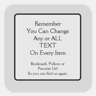 リンク広場ステッカーを保存してください スクエアシール