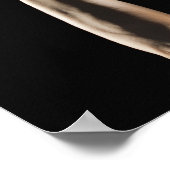 リングからスイングする体操選手2 ポスター (角)