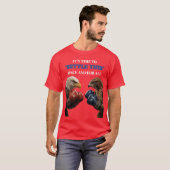 リングにおける自由と集中力 Tシャツ (正面フル)