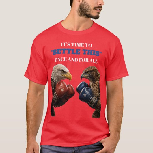 リングにおける自由と集中力 Tシャツ (正面)