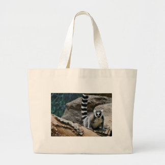 リングによって後につかれるLemur ラージトートバッグ