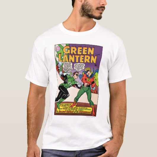 リングのグリーンランタン Tシャツ (正面)