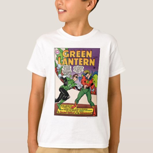 リングのグリーンランタン Tシャツ (正面)