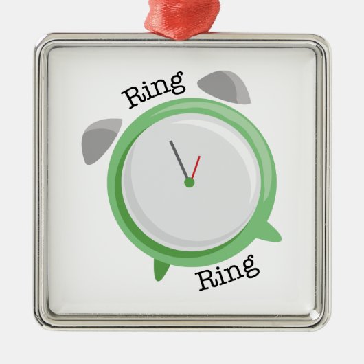 リングのリング メタルオーナメント (正面)