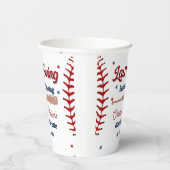 リングの前の一撃！野球の花嫁お別れパーティー 紙コップ (右)