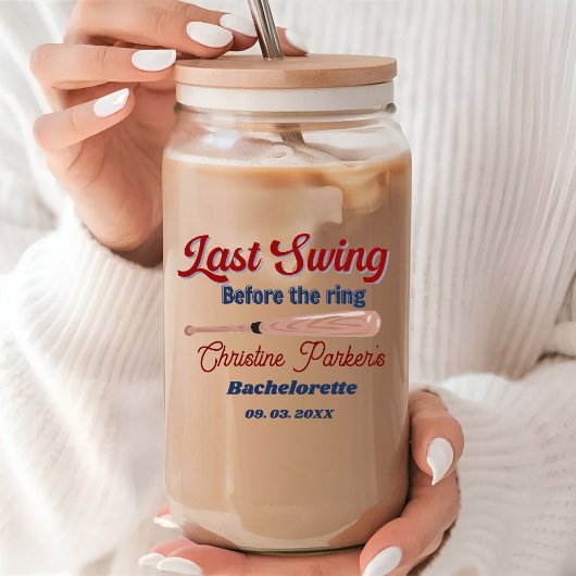 リングの前の一撃 野球 花嫁の最後の独身パーティ ガラス缶