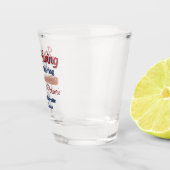 リングの前の最後のスイング 野球 花嫁の最後の夜 ショットグラス (右)