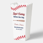 リングの前の最後のスイング 野球 花嫁の最後の夜 フェイバーボックス (正面)