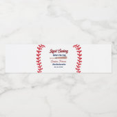 リングの前の最後のスイング 野球 花嫁の最後の夜 ペットボトルラベル (シングルラベル)