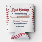 リングの前の最後のスイング 野球 花嫁の最後の夜 缶クーラー (裏面)